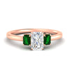 Load image into Gallery viewer, 0.50-ct-radiant-cut-three-stone-emerald-engagement-ring-in-rose-gold-fdenr9299ragemgrsleep-0.50ct-nl-rg.jpg