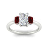 Load image into Gallery viewer, 0.50-ct-radiant-cut-three-stone-ruby-engagement-ring-in-white-gold-fdenr9299ragrudrangle5-0.50ct-nl-wg.jpg