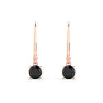 Load image into Gallery viewer, 0.50-ct-round-cut-black-diamond-leverback-dangle-earrings-in-rose-gold-fdear11236rogblackangle2-0.50ct-nl-rg.jpg?v=1768373563