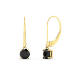 Load image into Gallery viewer, 0.50-ct-round-cut-black-diamond-leverback-dangle-earrings-in-yellow-gold-fdear11236rogblackangle1-0.50ct-nl-yg.jpg?v=1768373563