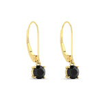 Load image into Gallery viewer, 0.50-ct-round-cut-black-diamond-leverback-dangle-earrings-in-yellow-gold-fdear11236rogblackangle3-0.50ct-nl-yg.jpg?v=1768373563