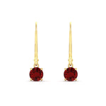 Load image into Gallery viewer, 0.50-ct-round-cut-ruby-leverback-dangle-earrings-in-yellow-gold-fdear11236rogrudrangle2-0.50ct-nl-yg.jpg?v=1768373563