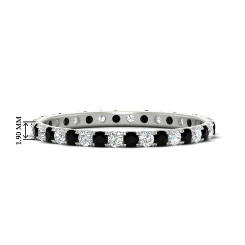 0.50-ct-round-diamond-eternity-anniversary-band-with-black-diamond-in-white-gold-FDEWB8371GBLACK-0.50CT-NL-WG-HW