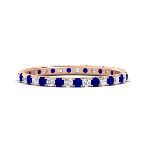 0.50-ct-round-diamond-eternity-anniversary-band-with-sapphire-in-rose-gold-FDEWB8371GSABL-0.50CT-NL-RG