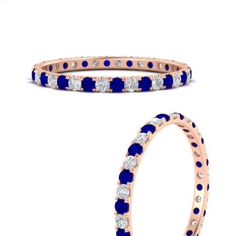 0.50-ct-round-diamond-eternity-anniversary-band-with-sapphire-in-rose-gold-FDEWB8371GSABLANGLE3-0.50CT-NL-RG