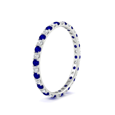 0.50-ct-round-diamond-eternity-anniversary-band-with-sapphire-in-white-gold-FDEWB8371GSABLANGLE2-0.50CT-NL-WG