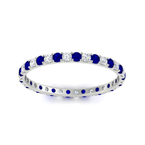 0.50-ct-round-diamond-eternity-anniversary-band-with-sapphire-in-white-gold-FDEWB8371GSABLANGLE5-0.50CT-NL-WG