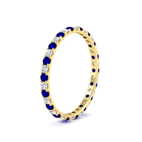 0.50-ct-round-diamond-eternity-anniversary-band-with-sapphire-in-yellow-gold-FDEWB8371GSABLANGLE2-0.50CT-NL-YG
