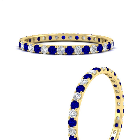 0.50-ct-round-diamond-eternity-anniversary-band-with-sapphire-in-yellow-gold-FDEWB8371GSABLANGLE3-0.50CT-NL-YG