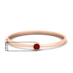 Load image into Gallery viewer, Minimalist Solitaire Bangle Bracelet
