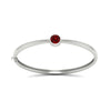Load image into Gallery viewer, Minimalist Solitaire Bangle Bracelet