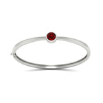 Load image into Gallery viewer, Minimalist Solitaire Bangle Bracelet
