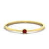 Load image into Gallery viewer, Minimalist Solitaire Bangle Bracelet
