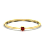 Load image into Gallery viewer, Minimalist Solitaire Bangle Bracelet
