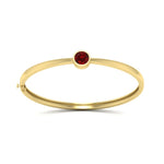 Load image into Gallery viewer, Minimalist Solitaire Bangle Bracelet
