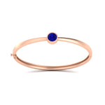 Load image into Gallery viewer, Minimalist Solitaire Bangle Bracelet
