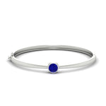 Load image into Gallery viewer, Minimalist Solitaire Bangle Bracelet
