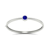 Load image into Gallery viewer, Minimalist Solitaire Bangle Bracelet