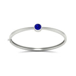 Load image into Gallery viewer, Minimalist Solitaire Bangle Bracelet
