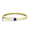Load image into Gallery viewer, Minimalist Solitaire Bangle Bracelet