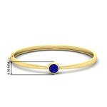 Load image into Gallery viewer, Minimalist Solitaire Bangle Bracelet
