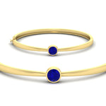 Load image into Gallery viewer, Minimalist Solitaire Bangle Bracelet

