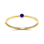 Load image into Gallery viewer, Minimalist Solitaire Bangle Bracelet
