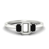 Load image into Gallery viewer, 0.50-ct-semi-mount-three-stone-black-diamond-engagement-ring-in-white-gold-fdenr9299smgblacksleep-0.50ct-nl-wg.jpg