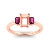 Load image into Gallery viewer, 0.50-ct-semi-mount-three-stone-pink-sapphire-engagement-ring-in-rose-gold-fdenr9299smgsadrpiangle5-0.50ct-nl-rg.jpg
