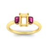 Load image into Gallery viewer, 0.50-ct-semi-mount-three-stone-pink-sapphire-engagement-ring-in-yellow-gold-fdenr9299smgsadrpiangle5-0.50ct-nl-yg.jpg