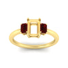 Load image into Gallery viewer, 0.50-ct-semi-mount-three-stone-ruby-engagement-ring-in-yellow-gold-fdenr9299smgrudrangle5-0.50ct-nl-yg.jpg