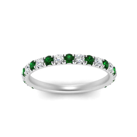 0.50-ct-simple-pave-wedding-band-with-emerald-in-FDENS1425BGEMGR-NL-WG