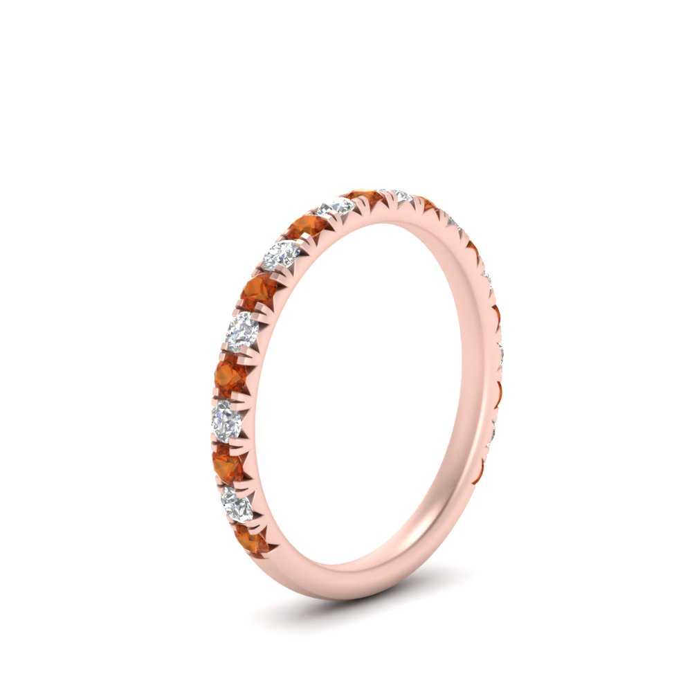 0.50-ct-simple-pave-wedding-band-with-orange-sapphire-in-FDENS1425BGSAOR-NL-RG