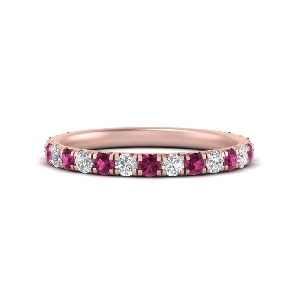 0.50-ct-simple-pave-wedding-band-with-pink-sapphire-in-FDENS1425BGSADRPI-NL-RG