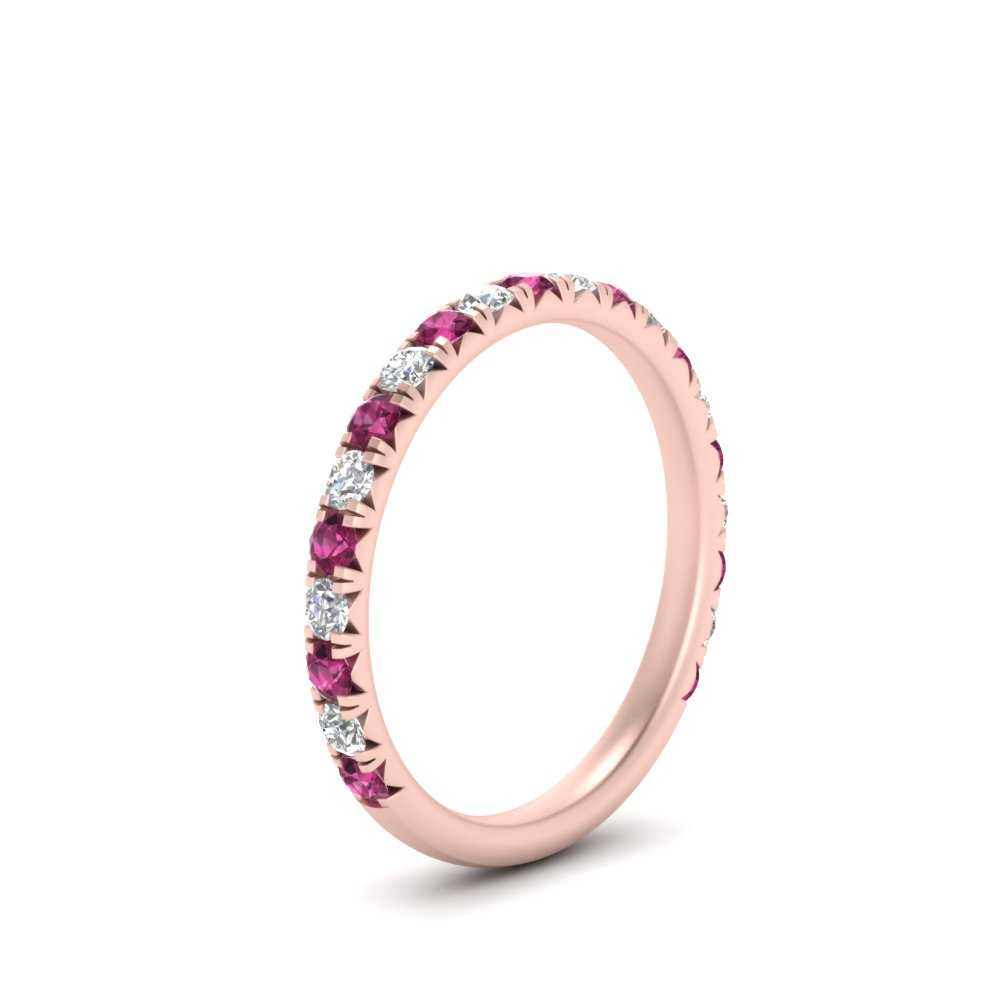 0.50-ct-simple-pave-wedding-band-with-pink-sapphire-in-FDENS1425BGSADRPI-NL-RG