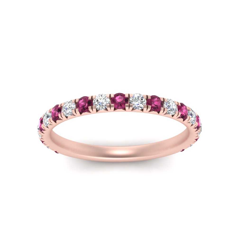 0.50-ct-simple-pave-wedding-band-with-pink-sapphire-in-FDENS1425BGSADRPI-NL-RG