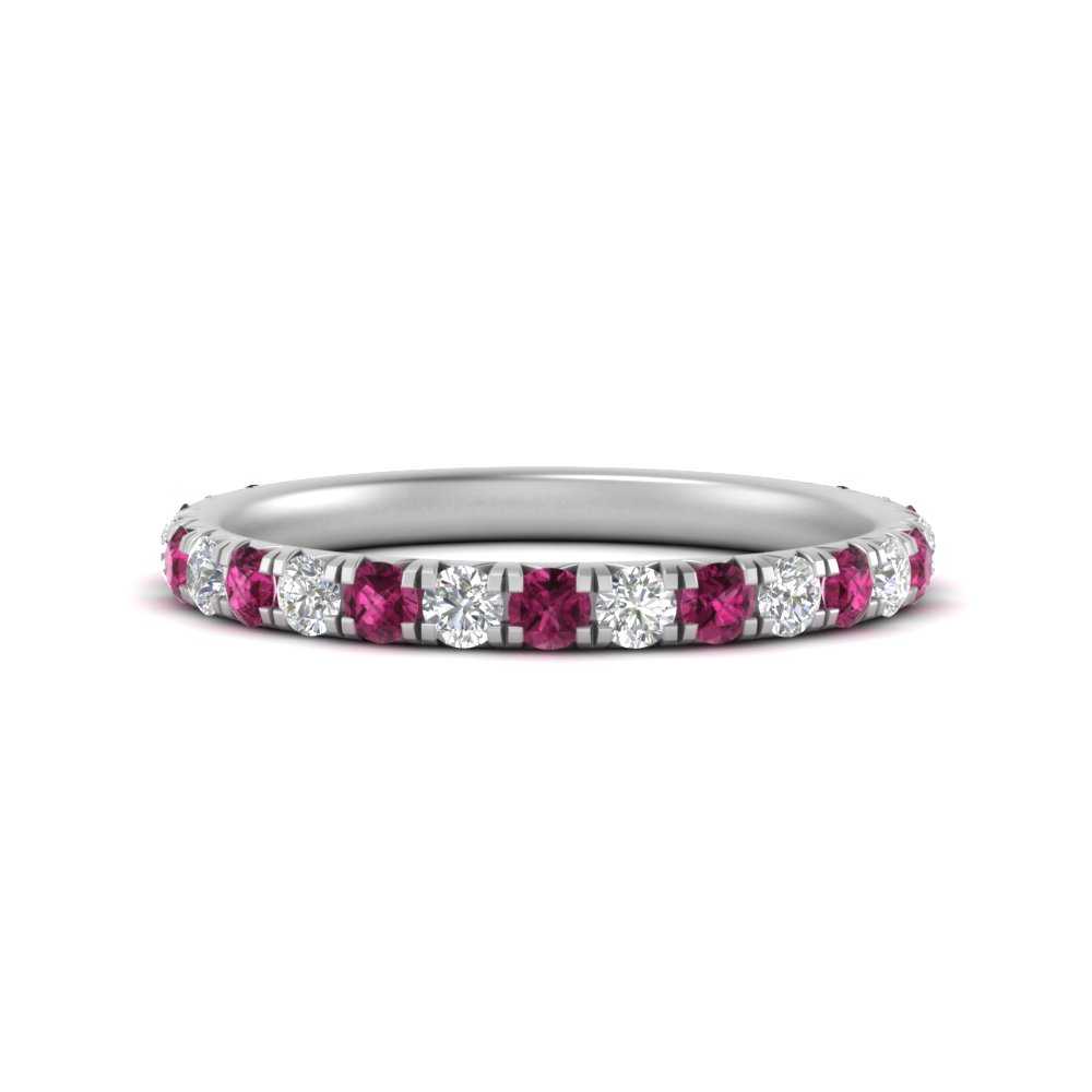 0.50-ct-simple-pave-wedding-band-with-pink-sapphire-in-FDENS1425BGSADRPI-NL-WG