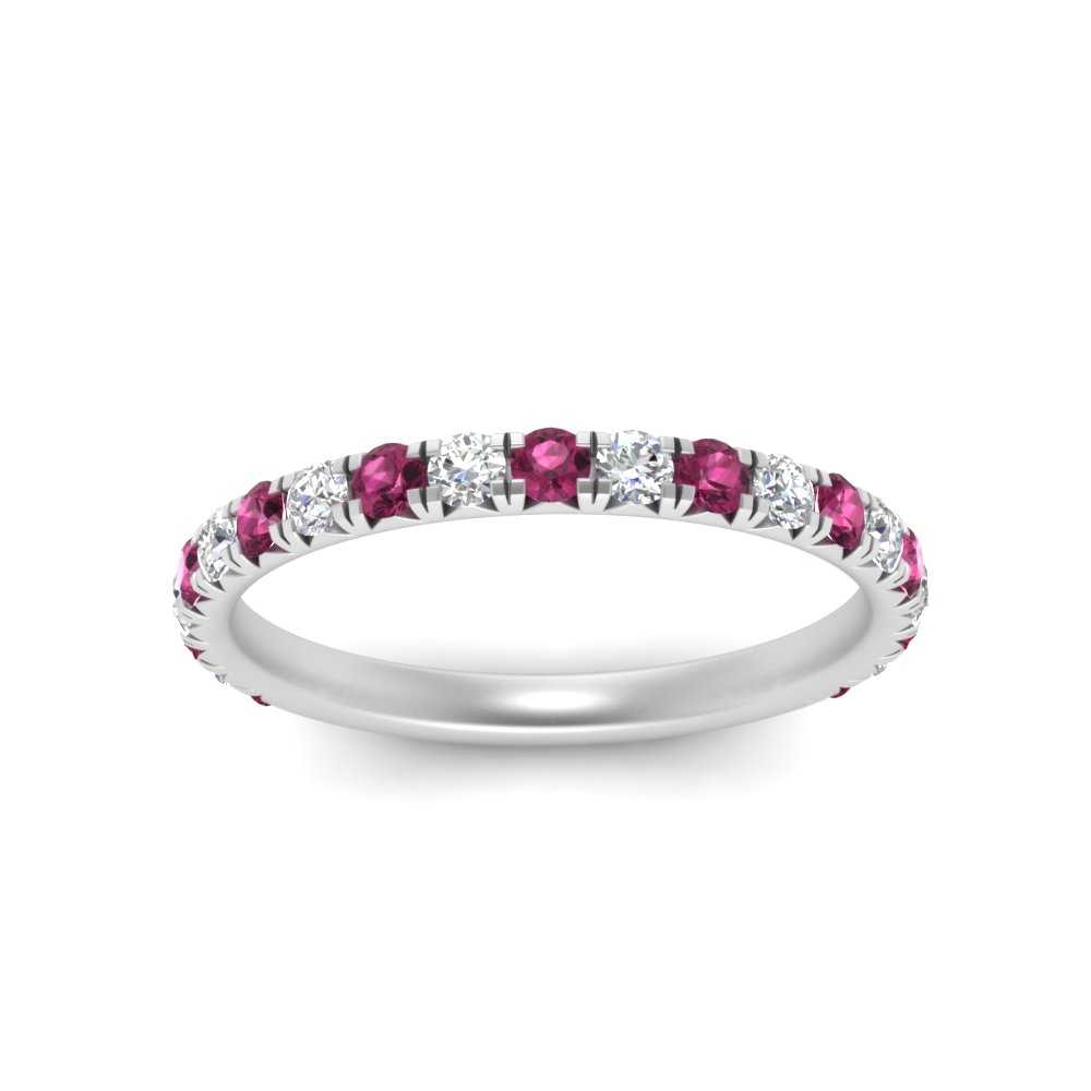 0.50-ct-simple-pave-wedding-band-with-pink-sapphire-in-FDENS1425BGSADRPI-NL-WG