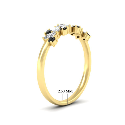 0.50-ct-vintage-black-diamond-wedding-bands-for-women-in-yellow-gold-fdw2308gblackangle2-0.50ct-nl-yg-hw