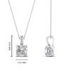 Load image into Gallery viewer, 0.50-ct-asscher-cut-diamond-filigree-pendant-in-FDPD10681AS-0.50CTANGLE2-NL-WG