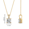 Load image into Gallery viewer, 0.50-ct-asscher-cut-diamond-filigree-pendant-in-FDPD10681AS-0.50CTANGLE2-NL-YG