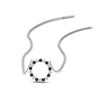 Load image into Gallery viewer, 0.50-ct.-circle-black-diamond-anniversary-pendant-in-FDPD11271GBLACK-0.50CT -NL-WG