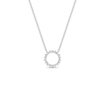 Load image into Gallery viewer, 0.50-ct.-circle-diamond-anniversary-pendant-in-FDPD11271-0.50CT -NL-WG
