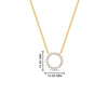 Load image into Gallery viewer, 0.50-ct.-circle-diamond-anniversary-pendant-in-FDPD11271-0.50CT -NL-YG