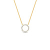 Load image into Gallery viewer, 0.50-ct.-circle-diamond-anniversary-pendant-in-FDPD11271-0.50CT -NL-YG