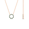 Load image into Gallery viewer, 0.50-ct.-circle-emerald-anniversary-pendant-in-FDPD11271GEMGR-0.50CT -NL-RG