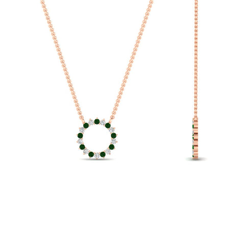 0.50-ct.-circle-emerald-anniversary-pendant-in-FDPD11271GEMGR-0.50CT -NL-RG