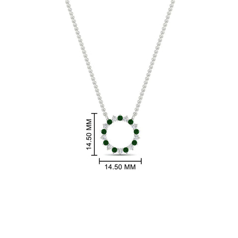 0.50-ct.-circle-emerald-anniversary-pendant-in-FDPD11271GEMGR-0.50CT -NL-WG