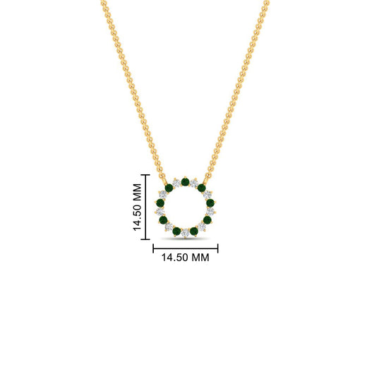 0.50-ct.-circle-emerald-anniversary-pendant-in-FDPD11271GEMGR-0.50CT -NL-YG