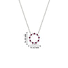 Load image into Gallery viewer, 0.50-ct.-circle-pink-sapphire-anniversary-pendant-in-FDPD11271GSADRPI-0.50CT -NL-WG